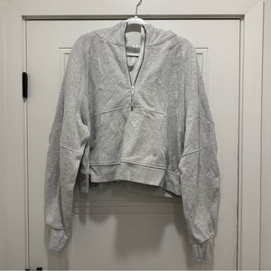 Lululemon scuba oversized 1/2 zip hoodie - XL/XXL - gray